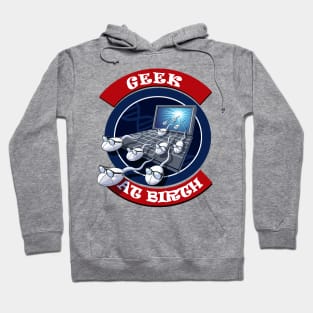 Geek at Birth v2 Hoodie